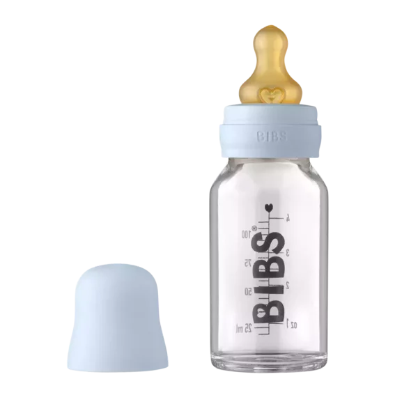 BIBS BABYFLES 110ML (BABY BLUE)